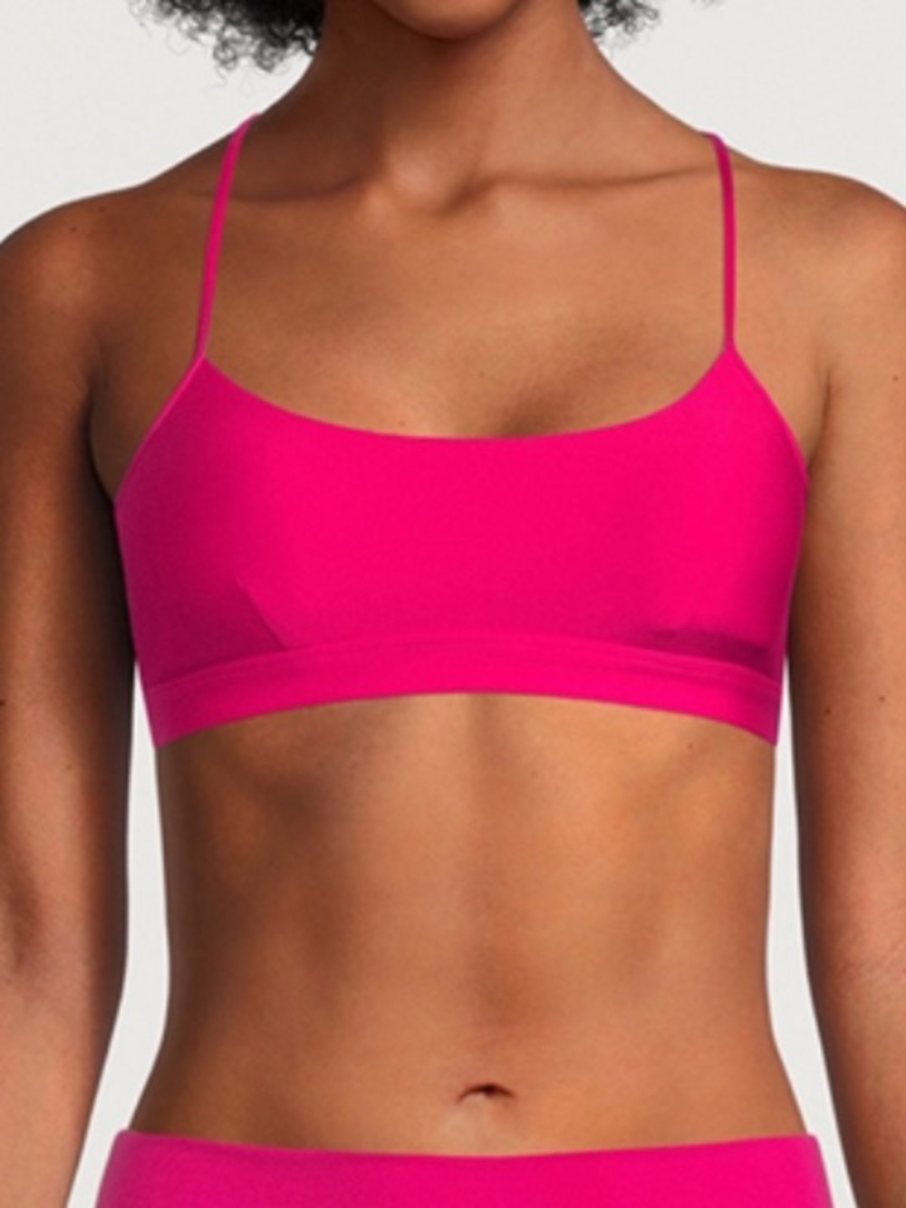 Alo Yoga magenta Airlift Intrigue bra top sz large